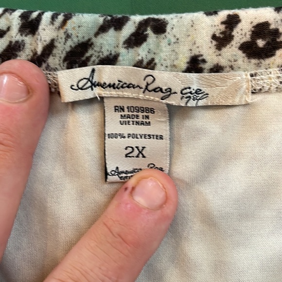 Woman’s mini dress size 2x American Rag - Picture 2 of 2